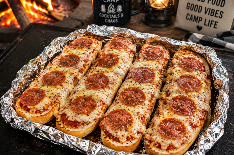 Campfire Pizza Bread